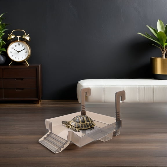 ELAYARD Easy Install Turtle Basking Dock with Floating Design and Ramp