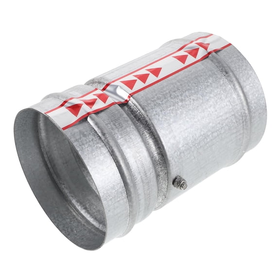 ELAYARD Durable One Way Vent Damper Plated Silver for Precise Airflow Control and Noise Reduction