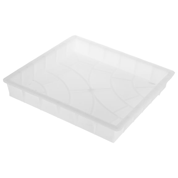 ELAYARD White Concrete Paver Mold for Outdoor Lawn and Garden Pathway, PP Material Decorative Pavement Mold