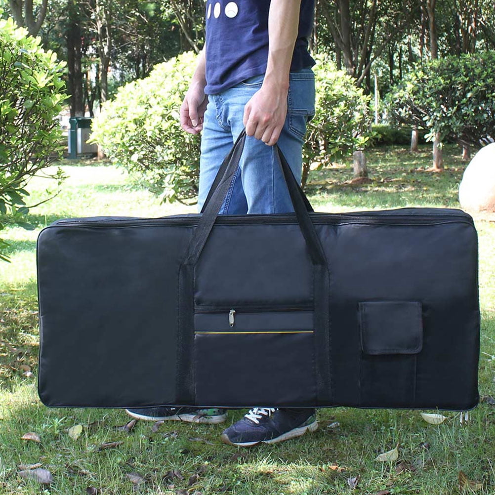 ELAYARD Black Electronic Musical Instrument Carrying Case for Musicians, Lightweight Protective Bag, and Portable, 1 Set