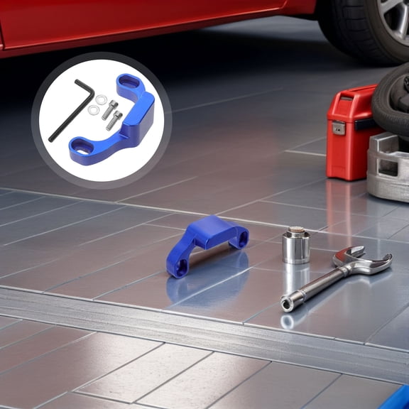 ELAYARD Manual Car Shifter Stop Blue Aluminum Shift Assist Kit for Safe and Precise Shifting