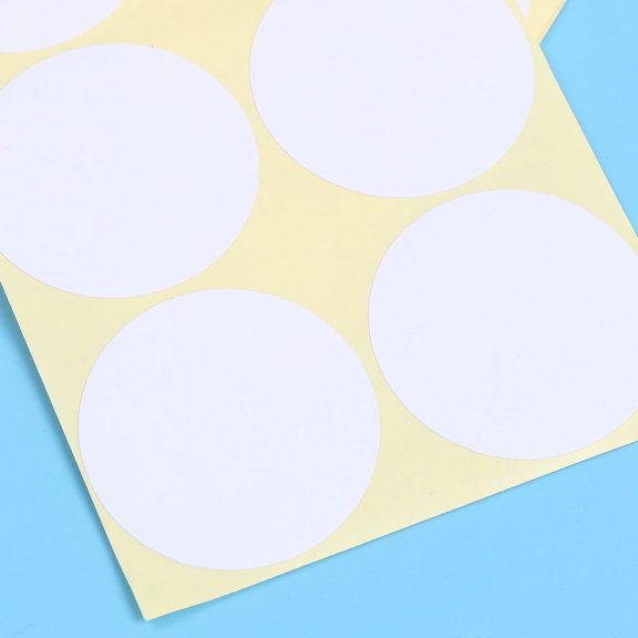 ELAYARD Eco Friendly White Adhesive Labels Paper Stickers for Marking Files Containers