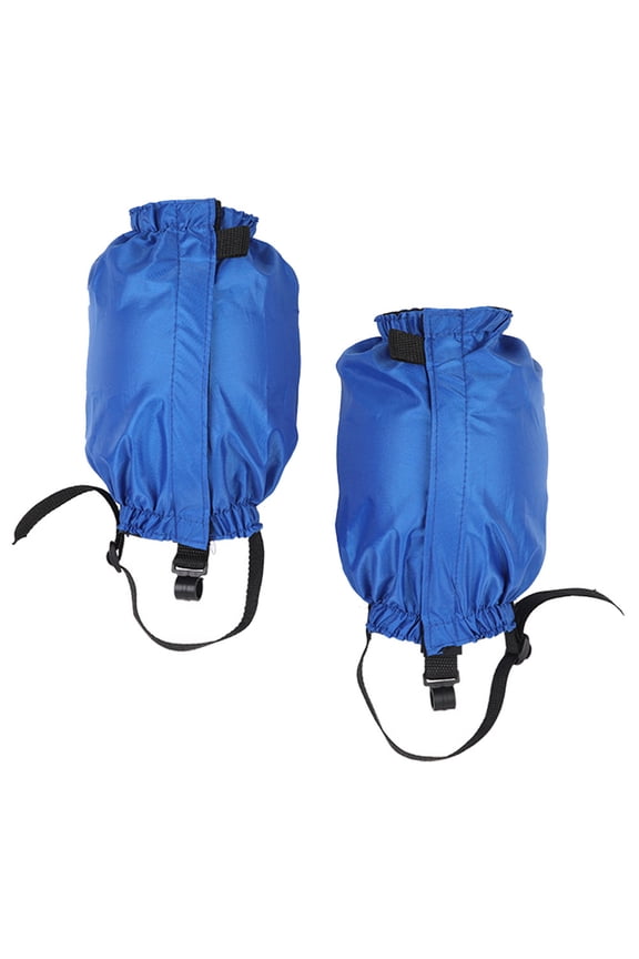 1Pair Lightweight Water Resistant Nylon Leg Gaiters for Outdoor Activities