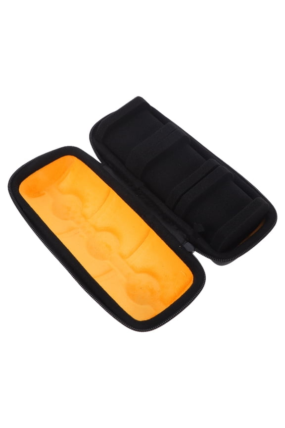 Elegant Hard Shell Watch Organizer Case with Scratch Resistant Interior and 3 Slot Design
