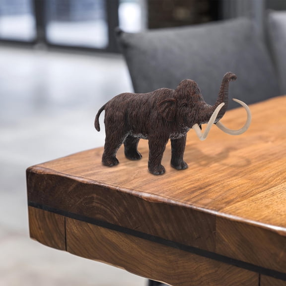 ELAYARD Realistic Plastic Elephant Figurine Multi-Color for Home Decors