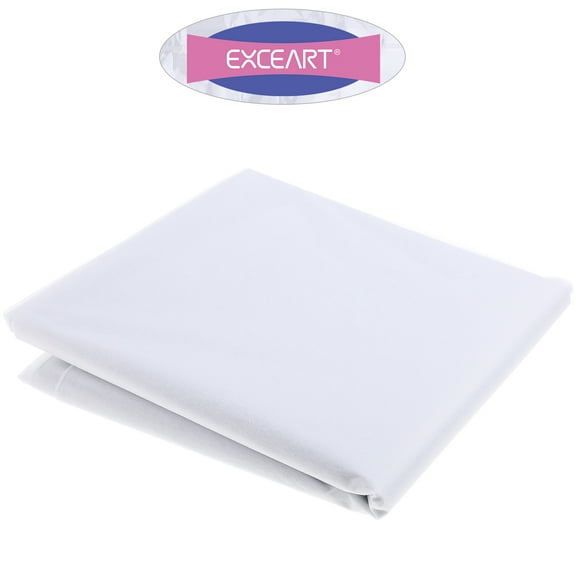 ELAYARD White Fusible Polyester Interlining for Sewing Garment Embroidery Stabilizer