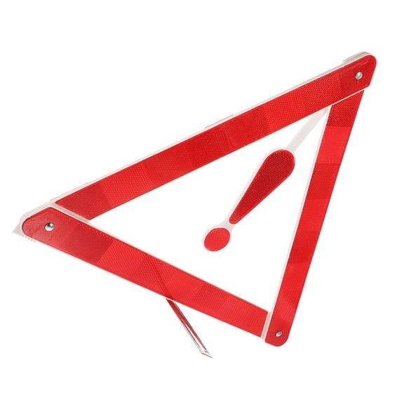 ELAYARD Emergency Triangle Sign Reflective Red Roadside Safety Triangle for Outdoor Car Use