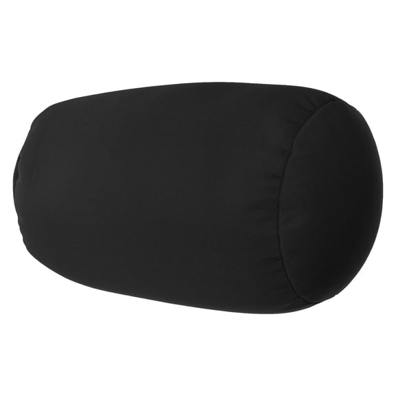 ELAYARD Ergonomic Round Neck Pillow Roll for Sofa Support Black Comfortable Spine Alignment