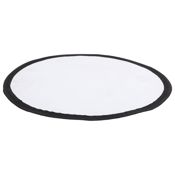 ELAYARD Fireproof Mat Round Plated Silver Silicone Cloth Fiberglass Aluminum Foil for Daily Use