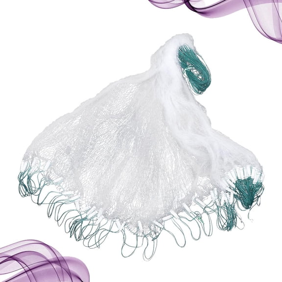 ELAYARD Fish Nets Square Green Gillnet 1Pack