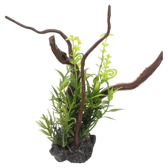 ELAYARD Tree Roots Aquarium Decor Fish Tank Decoration Roots Assorted Color 1Pack 6.7x6.3in