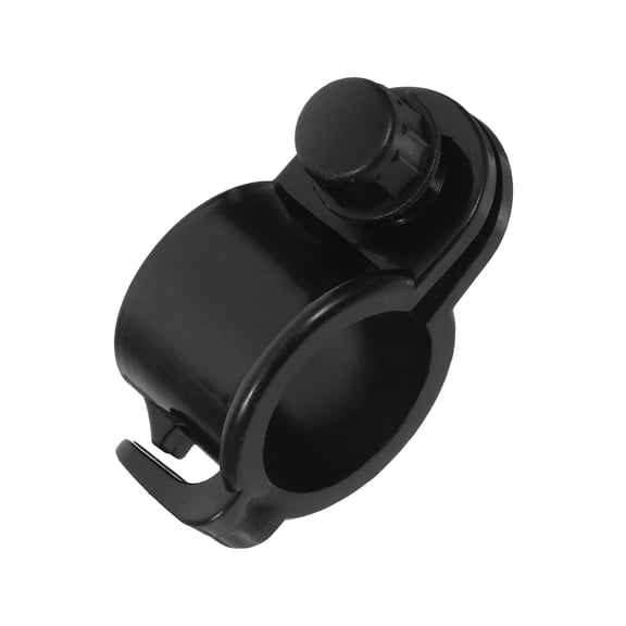 ELAYARD Plastic Flagpole Rings Clamp with Quick Installation for Outdoor Events Garden Use Black