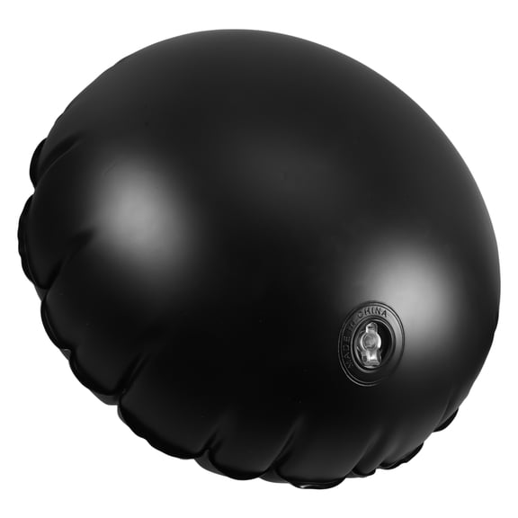 ELAYARD Black PVC Flight Pillow for Outdoor Use, Quick Inflate and Deflate, Includes 1 Piece Pillow Insert