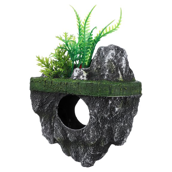 ELAYARD Floating Rocks for Aquariums Resin Artificial Stone Decoration