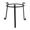 thumbnail image 1 of ELAYARD Black Metal Flowerpot Holder for Outdoor Garden Plants, Plant Stand, 1 Piece, 1 of 8
