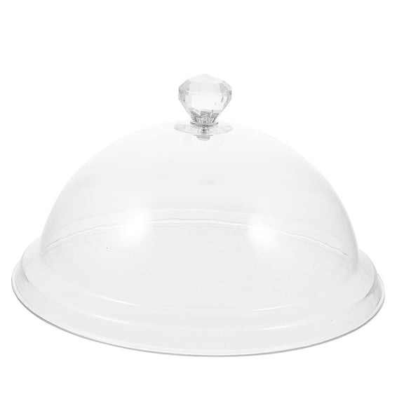 ELAYARD Flyproof Round Dish Covers for Food Transparent for Household Use 1Set
