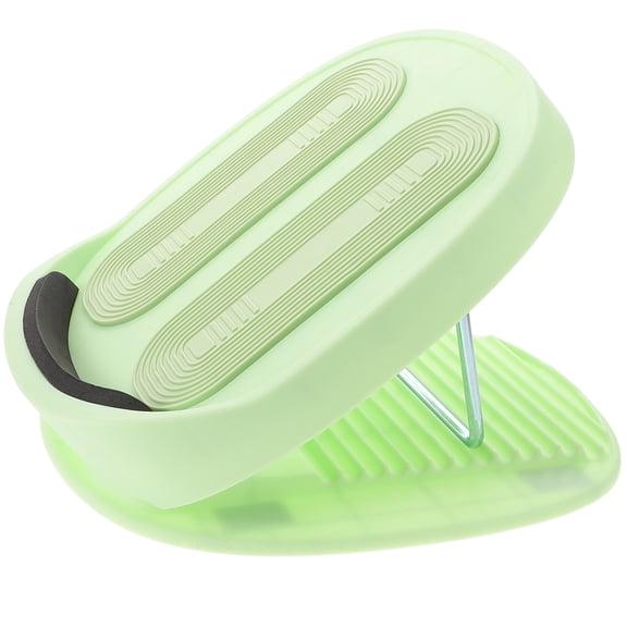 ELAYARD Foldable Green Incline Foot Board for Calf Stretching with Adjustable Massage Features