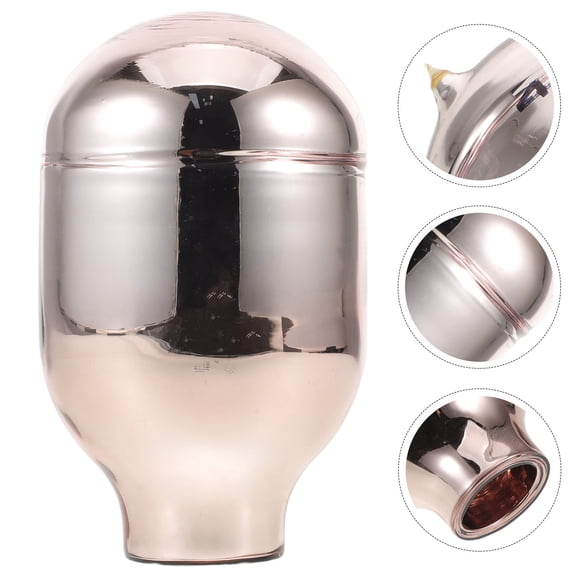 ELAYARD Plated Glass Vacuum Insert Replacement Liner for Home Thermal Flask, Insulated Bottle Accessory
