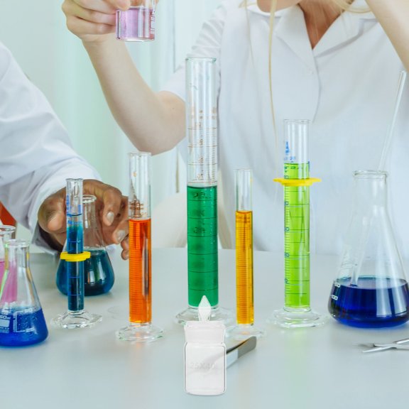 ELAYARD Glass Weighing Can Transparent Jar for Laboratory Sample Storage and Experiment Use