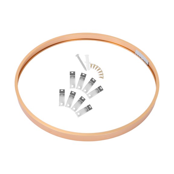ELAYARD Golden Circular Aluminum Frame for Craft Use with Sleek Design and Artwork Protection