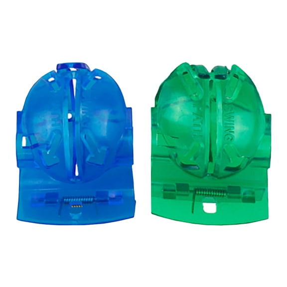 ELAYARD 2-Pack Golf Markers Plastic Alignment Tools in Assorted Colors for Golf Accessories and Training