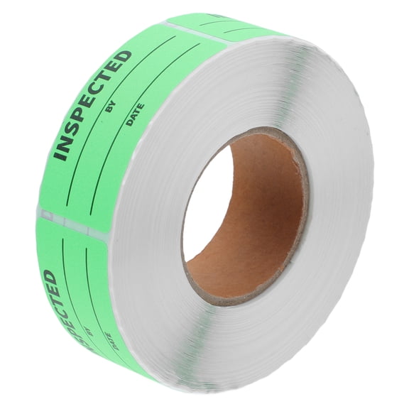 ELAYARD Warehouse Inventory Stickers Green Adhesive Labels for Efficient Stock Control