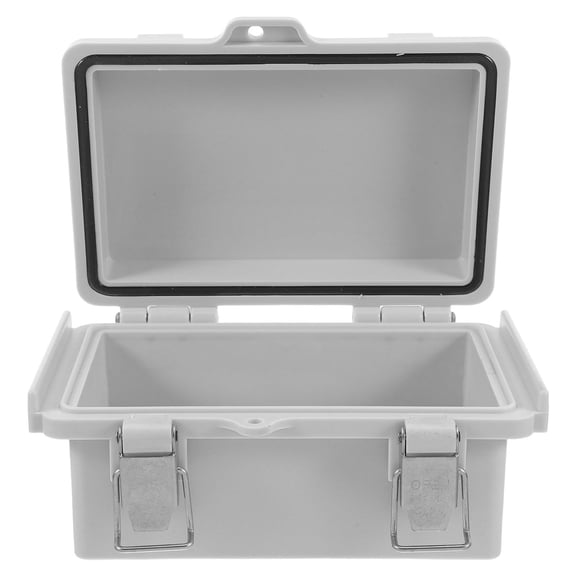 ELAYARD Multi Functional Outdoor Electrical Box Grey Waterproof Distribution Case