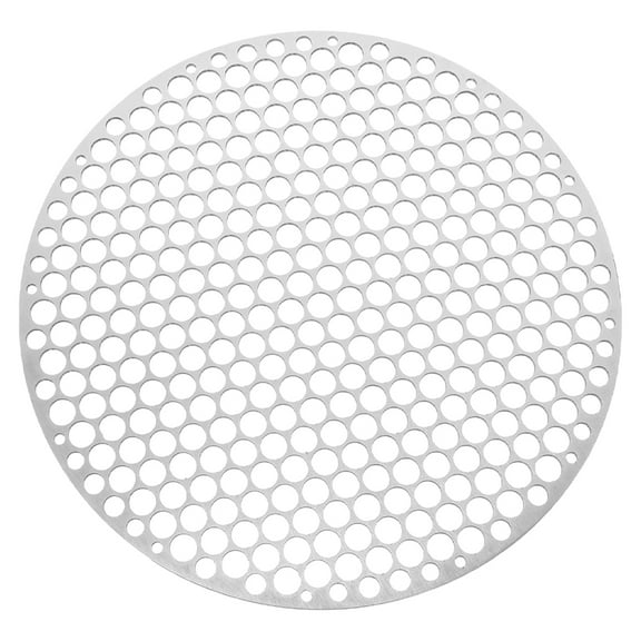 ELAYARD Metal Grill Mesh Round Barbecue Grate with Practical Design for Daily Grilling
