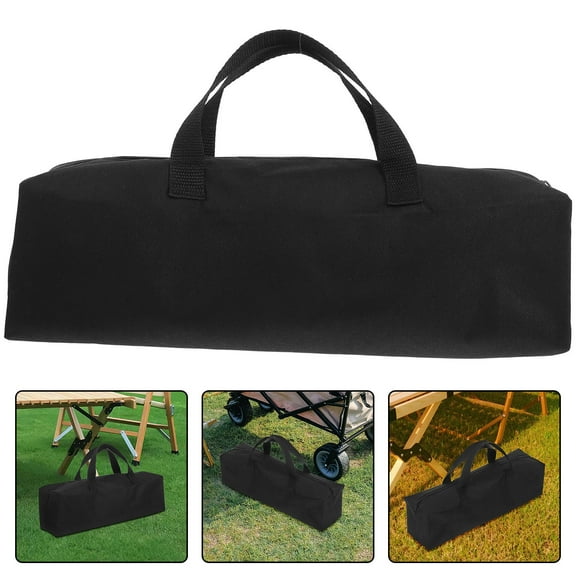 ELAYARD Outdoor Grill Tool Storage Bag, Black Oxford Cloth, and Portable, 1 Pack Organizer for BBQ Accessories