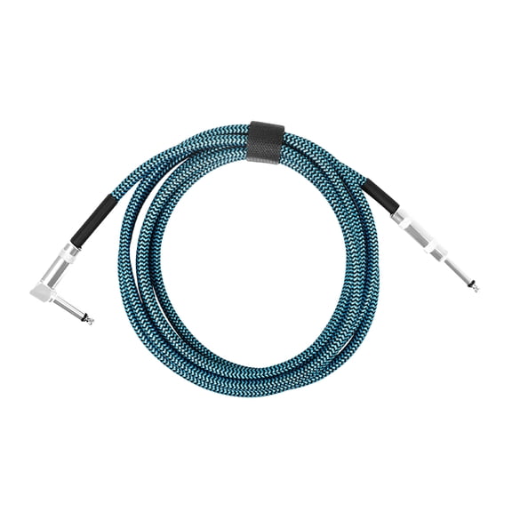 ELAYARD Guitar Patch Cable Blue Durable Audio Connect Wire for Musical Instruments