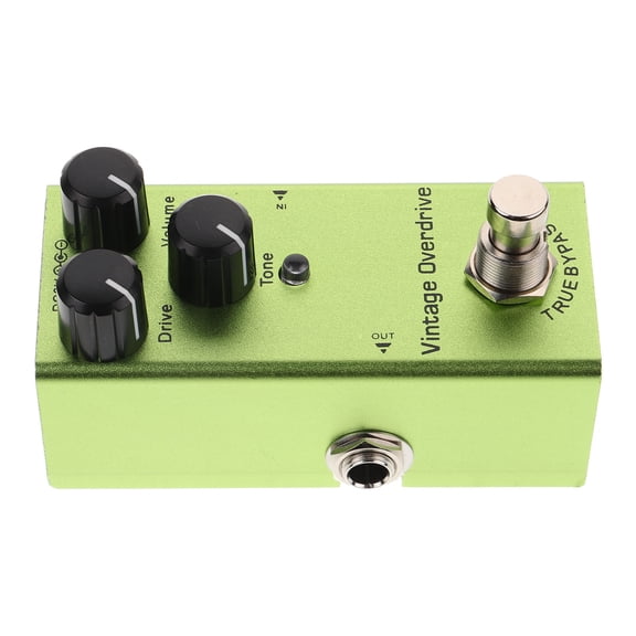 ELAYARD Loop Pedal for Electric Guitar Electric Guitar Effects Pedal Green Aluminum Alloy 1Set