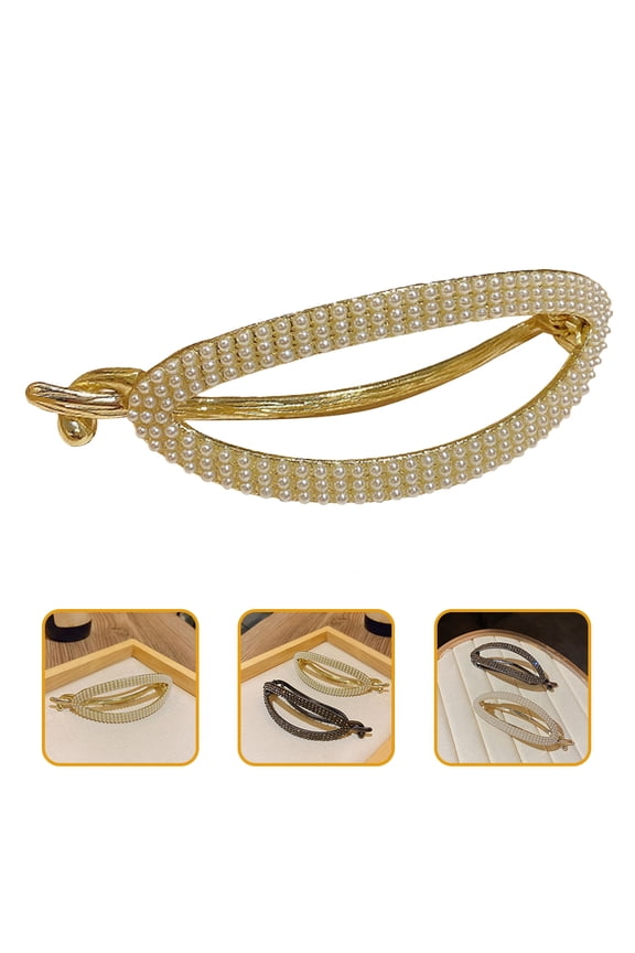 1Pcs Hair Claw for Women Back Hair Claw Clip with Alloy for Daily Dressing