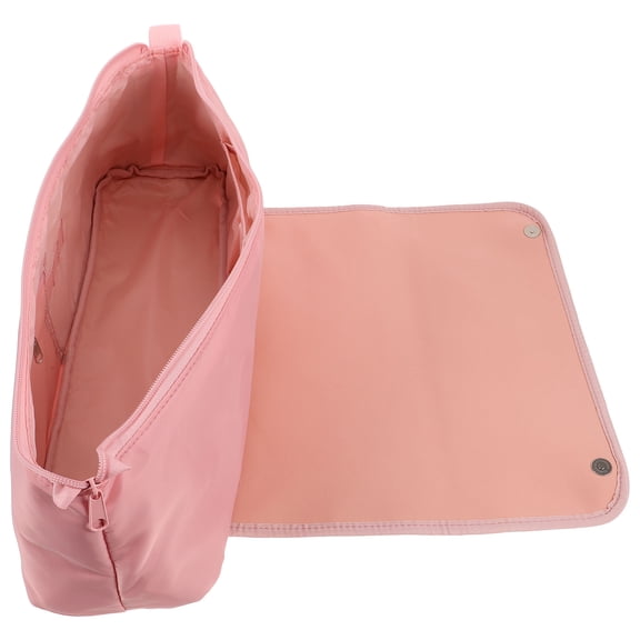 ELAYARD Heat Resistant Pink Hair Tool Travel Bag for Curling Iron Straightener with Interior Storage