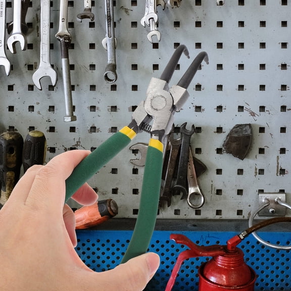 ELAYARD 1 Set External Circlip Pliers Green Steel Mechanic Tools for Automotive Maintenance