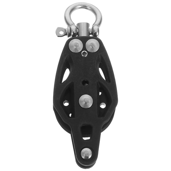 ELAYARD Heavy Duty Nylon Pulley Block with Bearing for Fitness Equipment, Marine Sailing, Gym Frames, and Outdoor Use