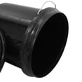 thumbnail image 1 of ELAYARD Heavy Duty Black Plastic Bucket with Leakproof Lid and Sturdy Handle for Household Storage and Utility Use, 1 of 6