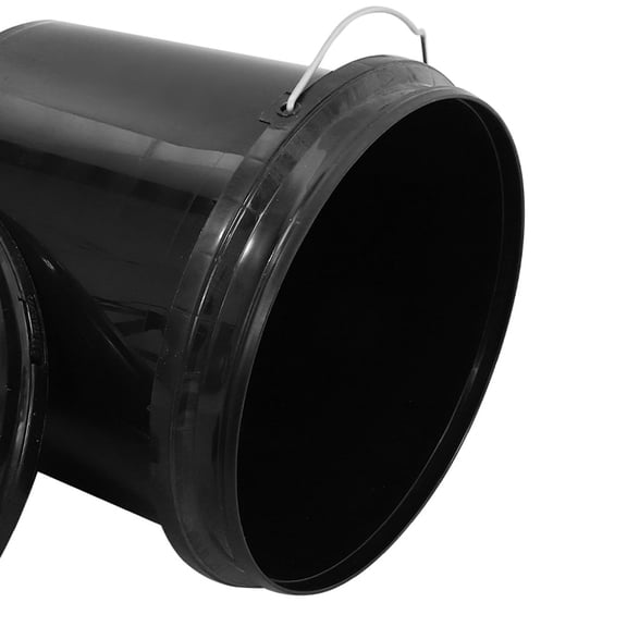 ELAYARD Plastic Bucket with Leakproof Lid and Strong Handle for Household Storage, Cleaning, and Utility Tasks
