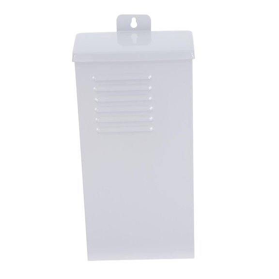 ELAYARD Heavy Duty Steel Weatherproof Electrical Enclosure White with Cable Routing for Home Use