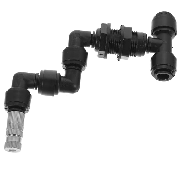 ELAYARD Black Universal Spray Nozzle Reptile Mister for Tank Humidifiers and Landscape Spraying