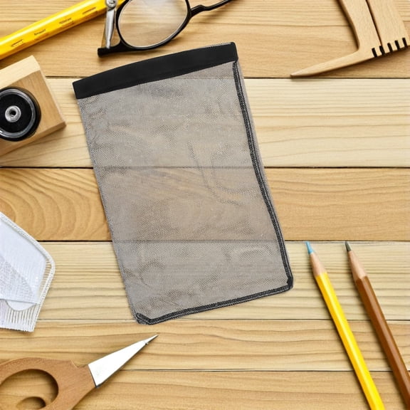 ELAYARD 4Pcs Dryer Exhaust Filter Lint Catcher Black Polyester Bag for Easy Installation Outdoors