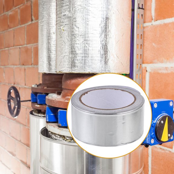 ELAYARD Plated Silver Aluminum Foil Tape for Sealing Underfloor Heating Insulation