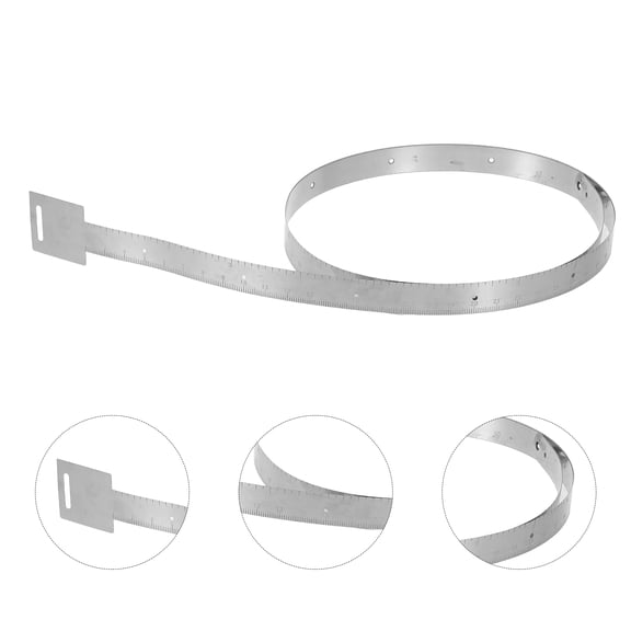 ELAYARD Stainless Steel Diameter Measuring Gauge with Dual Scale for Accurate Circle and Cylinder Size Measurement Tool