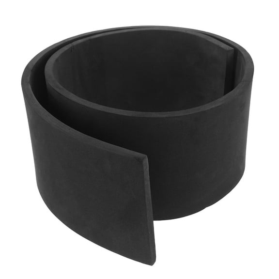 ELAYARD Industrial Floor Squeegee Blade Black Sponge Refill for Sports Courts and Garage Use