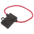 thumbnail image 1 of ELAYARD Automotive Fuse Tap Car Blade Fuse Holder Black 1Set, 1 of 8