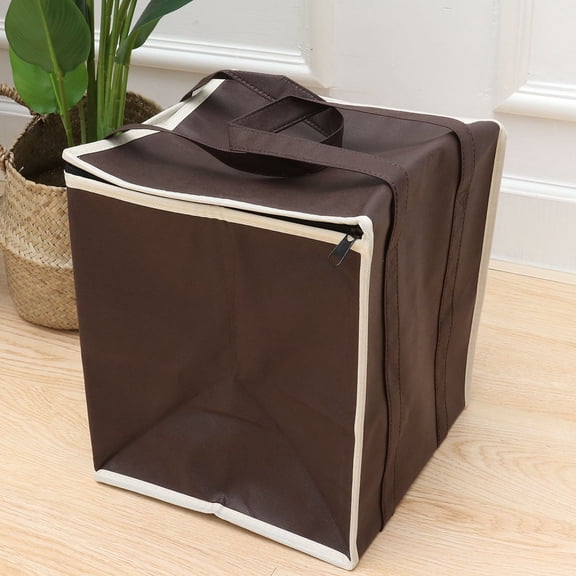 ELAYARD Nonwovens Insulated Cooler Bag Coffee Color with Handle for Grocery and Food Storage