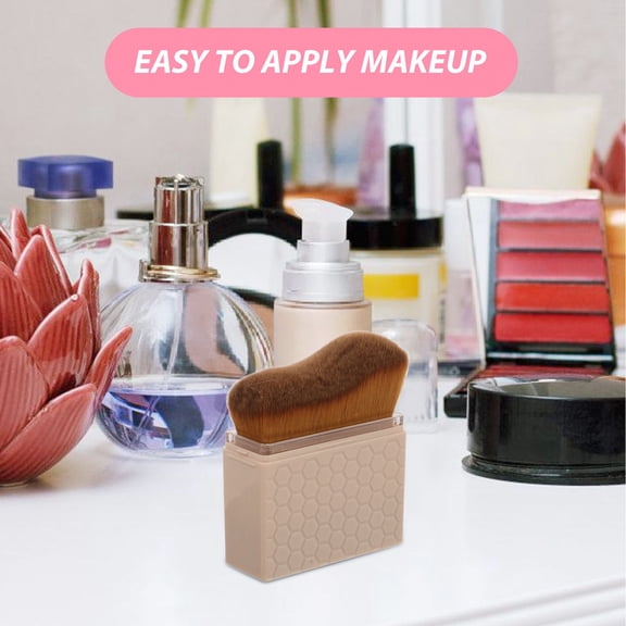 ELAYARD Tan Brush Tanning Blending Brush Plastic Multi Color 1Pcs