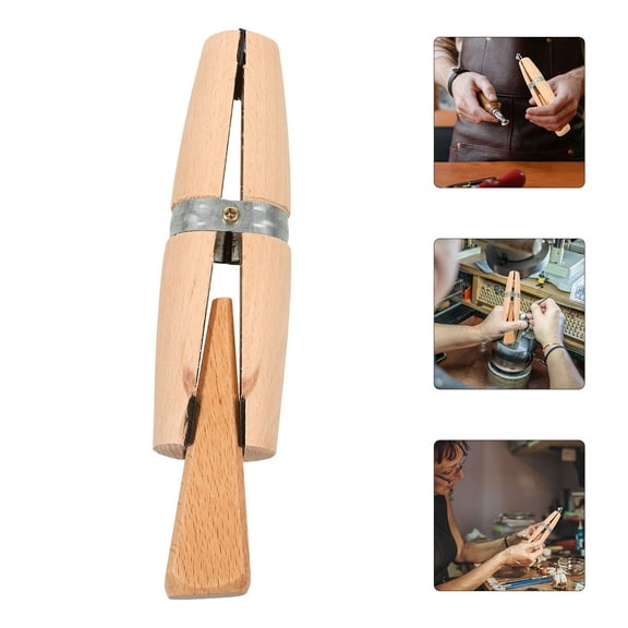 ELAYARD Wooden Jewelry Making Tool Brown for Decoration Suitable for Novices and Professionals