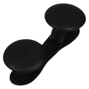 ELAYARD Black Adhesive Wire Rack for Kitchen and Home Cable Management, Cord Organizer for Neat and Tidy Wires