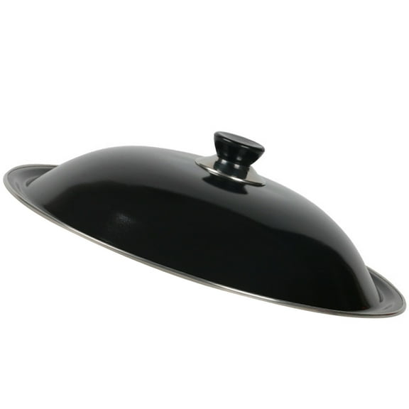 ELAYARD Reusable Enamel Pot Lid with Anti Scald Handle Ideal for Kitchen Supplies