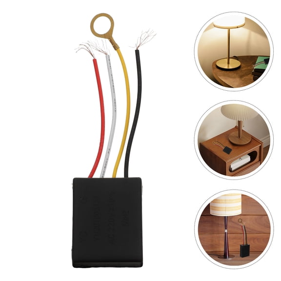 ELAYARD Desk Lamp Dimmer Touch or Black ABS Brightness Adjustment